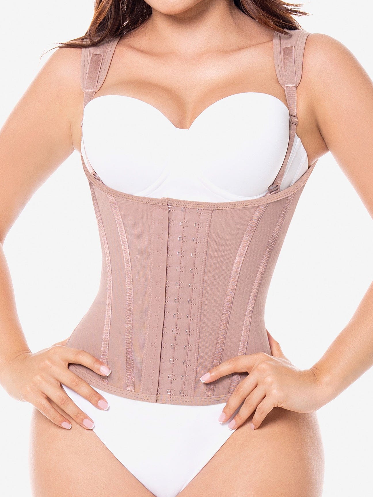 CH008ST Ultra-Sculpt Waist Trainer Vest with Hook Closure