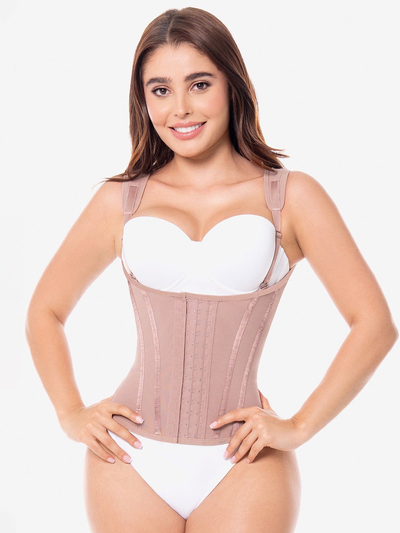 CH008ST Ultra-Sculpt Waist Trainer Vest with Hook Closure