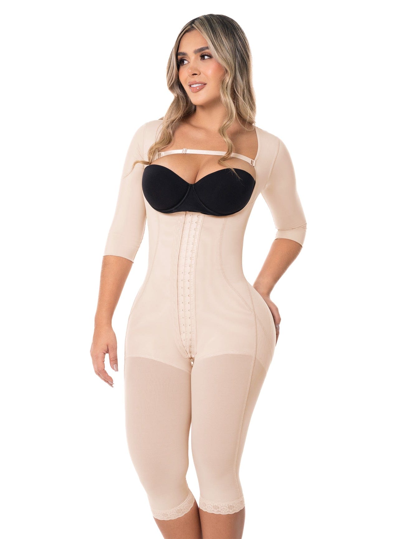 Modelująca Faja Full z Rękawami i Zapięciem FJ133SR
