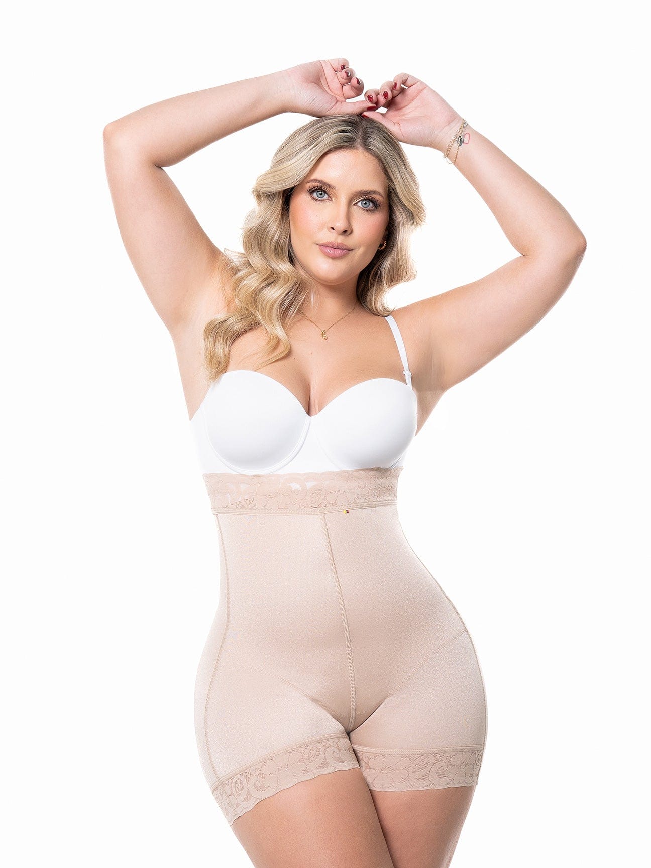 Modelowa gorsetowa bielizna modelująca bez ramiączek – model SH140ST