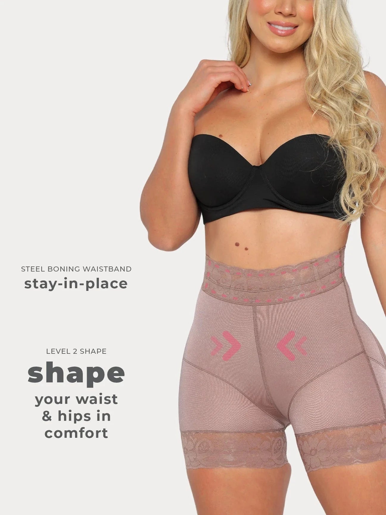 Luxury Round Lift Shorts - Model CB455