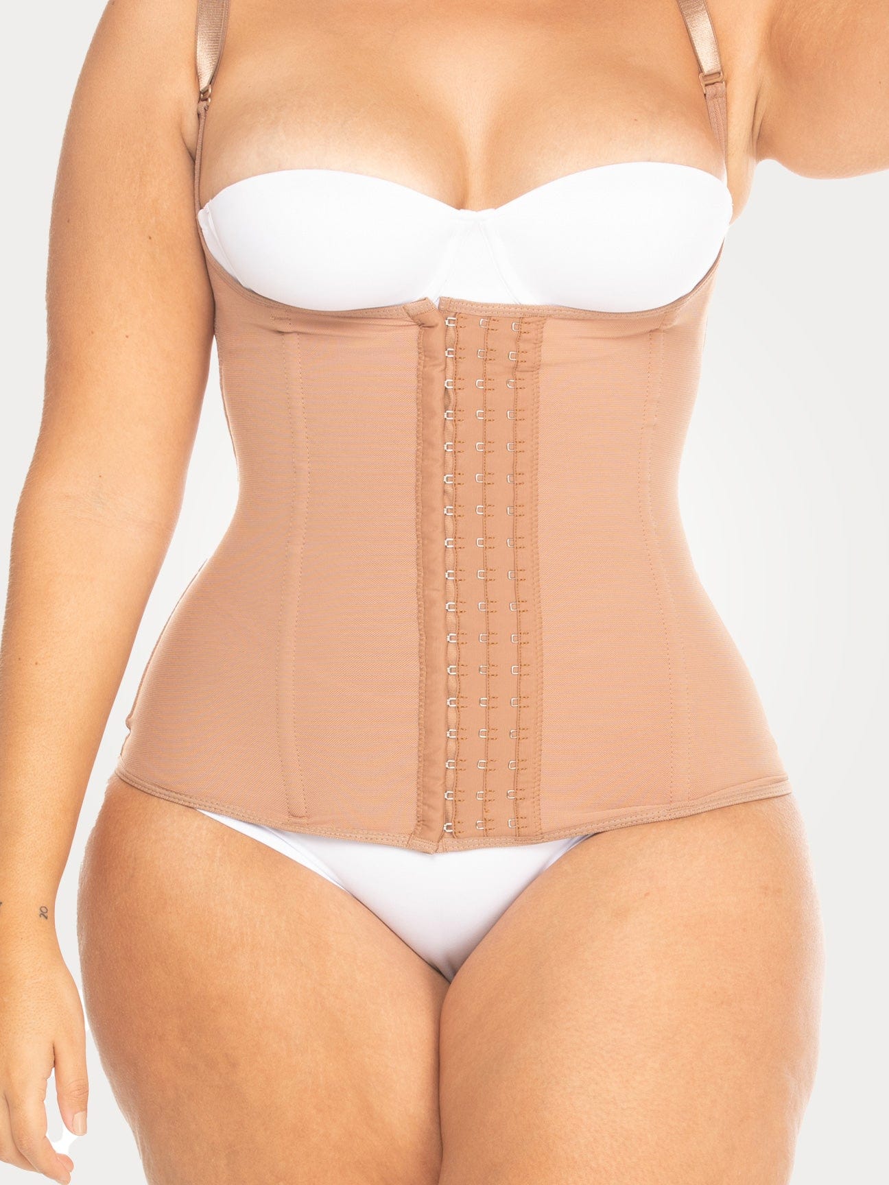 Kamizelka wyszczuplająca talię NS173 Ultra-Sculpt z zapięciem na haczyki