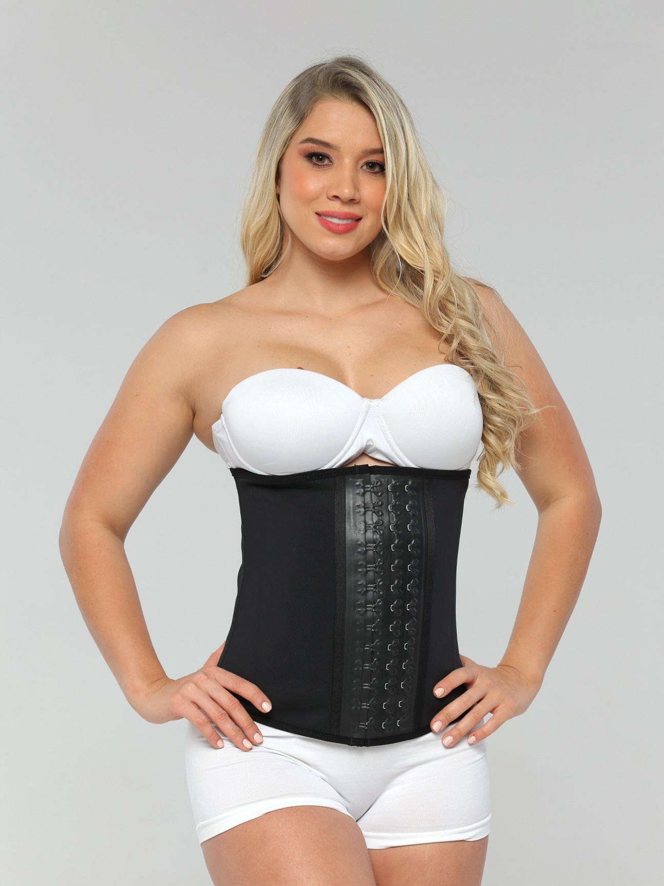 1026 Ultra-Sculpt Latex Waist Trainer with Hooks