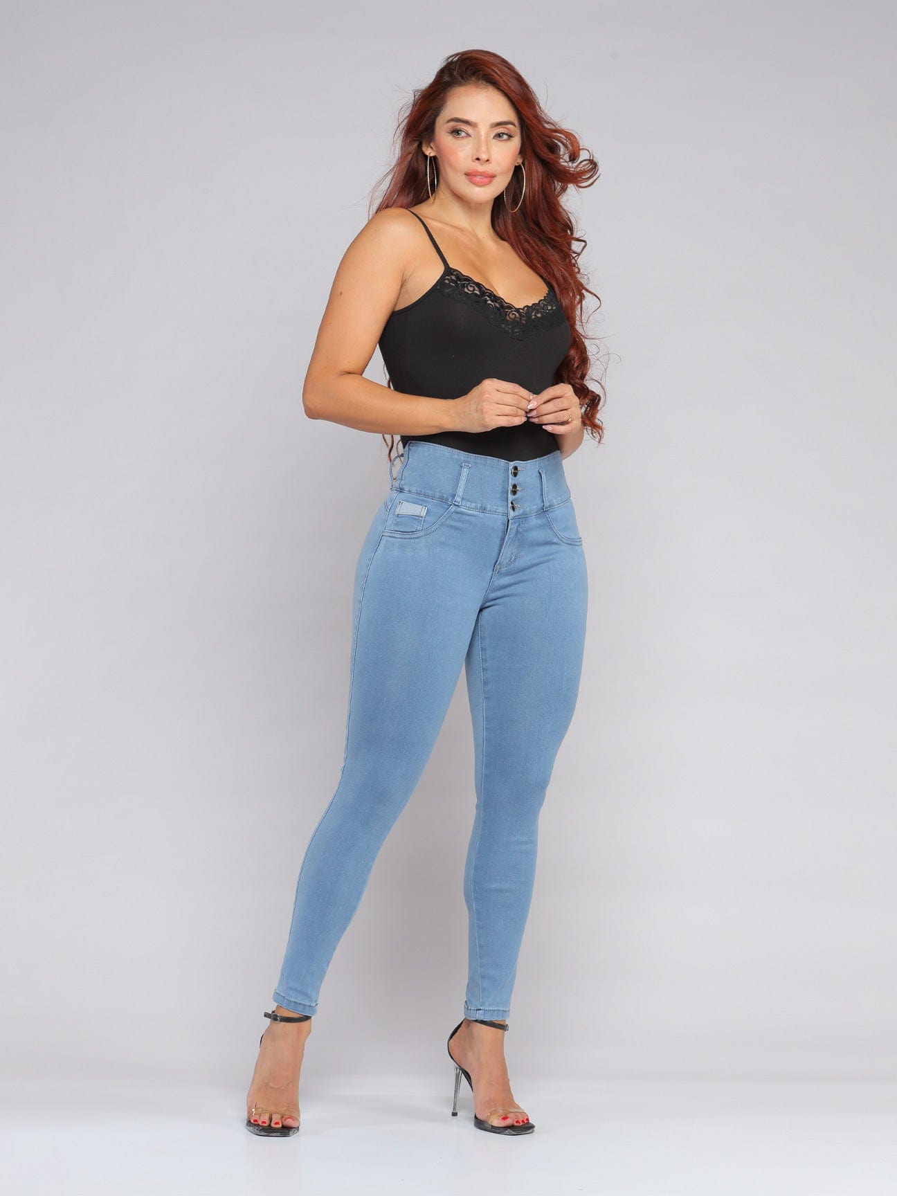 Amber Sky Butt Lift Jeans - Style 15792