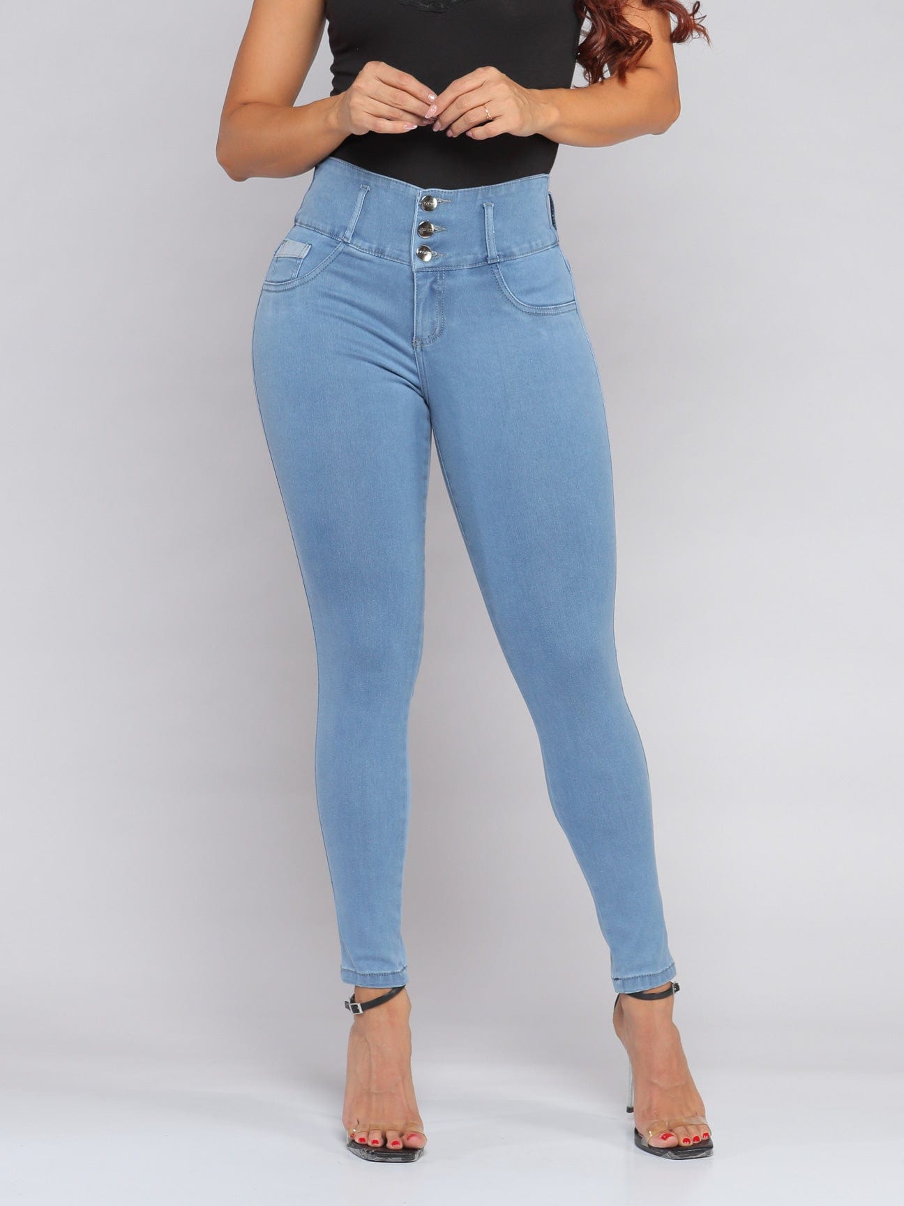 Amber Sky Butt Lift Jeans - Style 15792