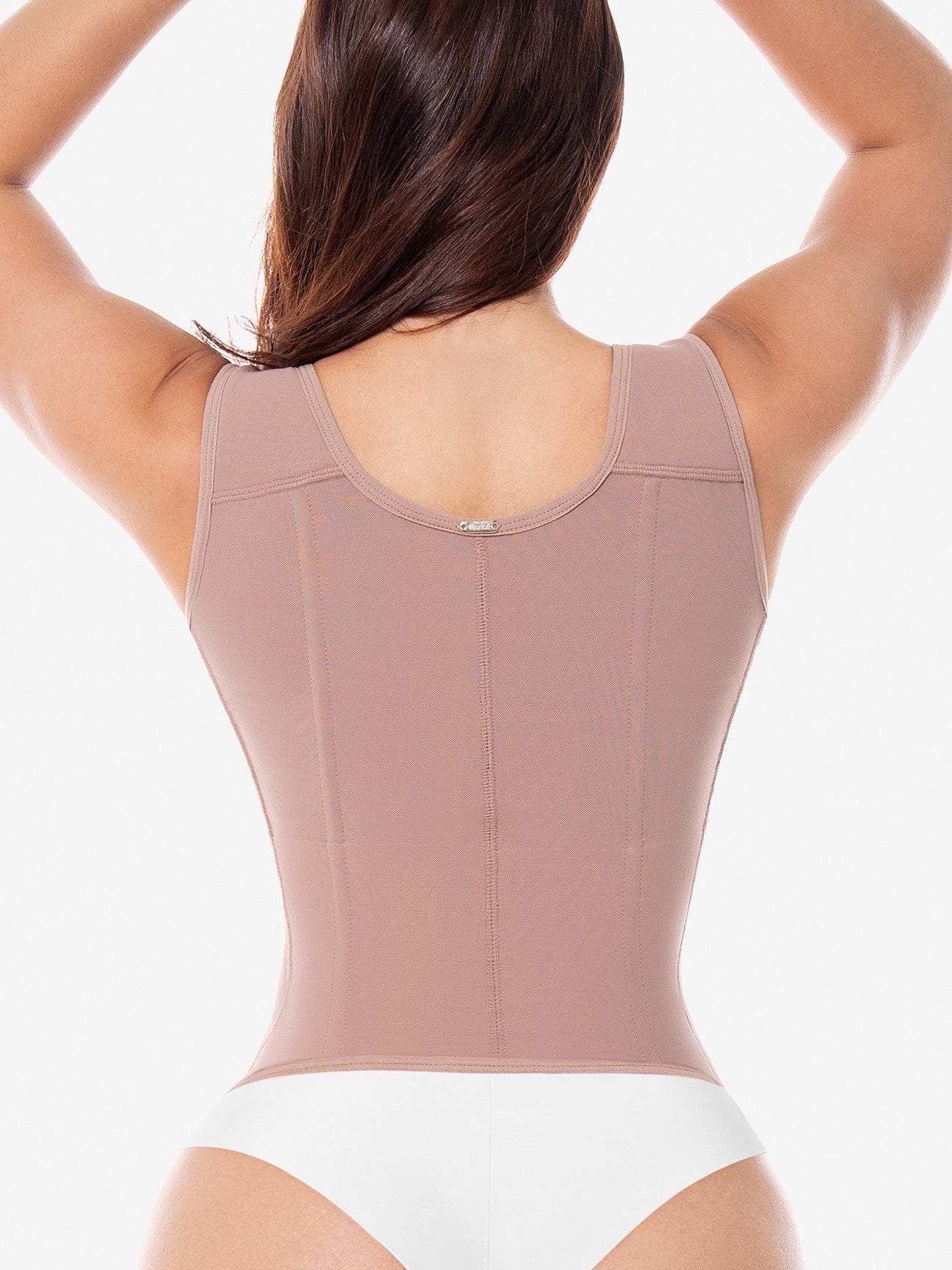 CH007RA Ultra-Sculpt Waist Trainer Vest with Zipper and Hooks