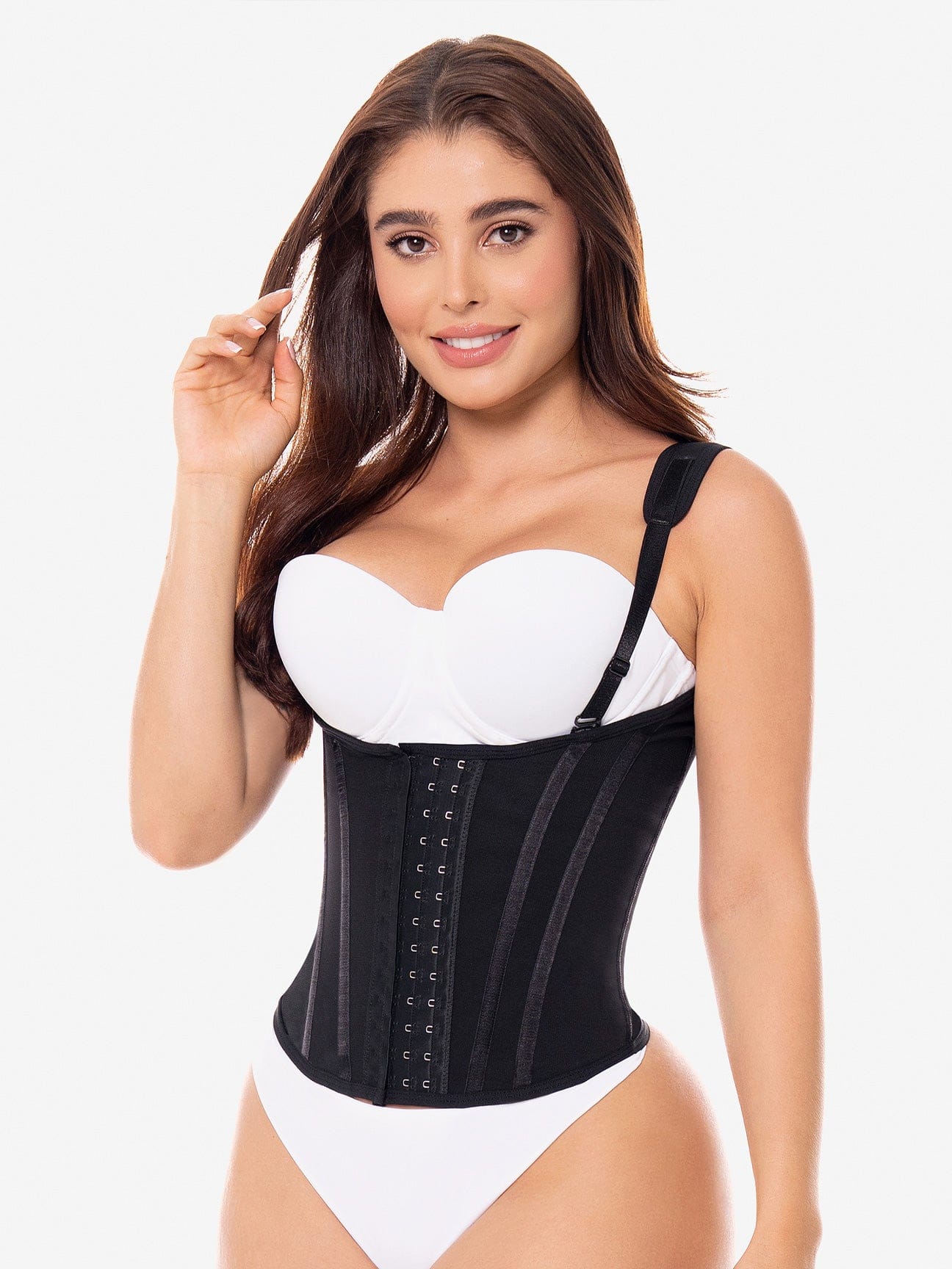 CH008ST Ultra-Sculpt Waist Trainer Vest with Hook Closure