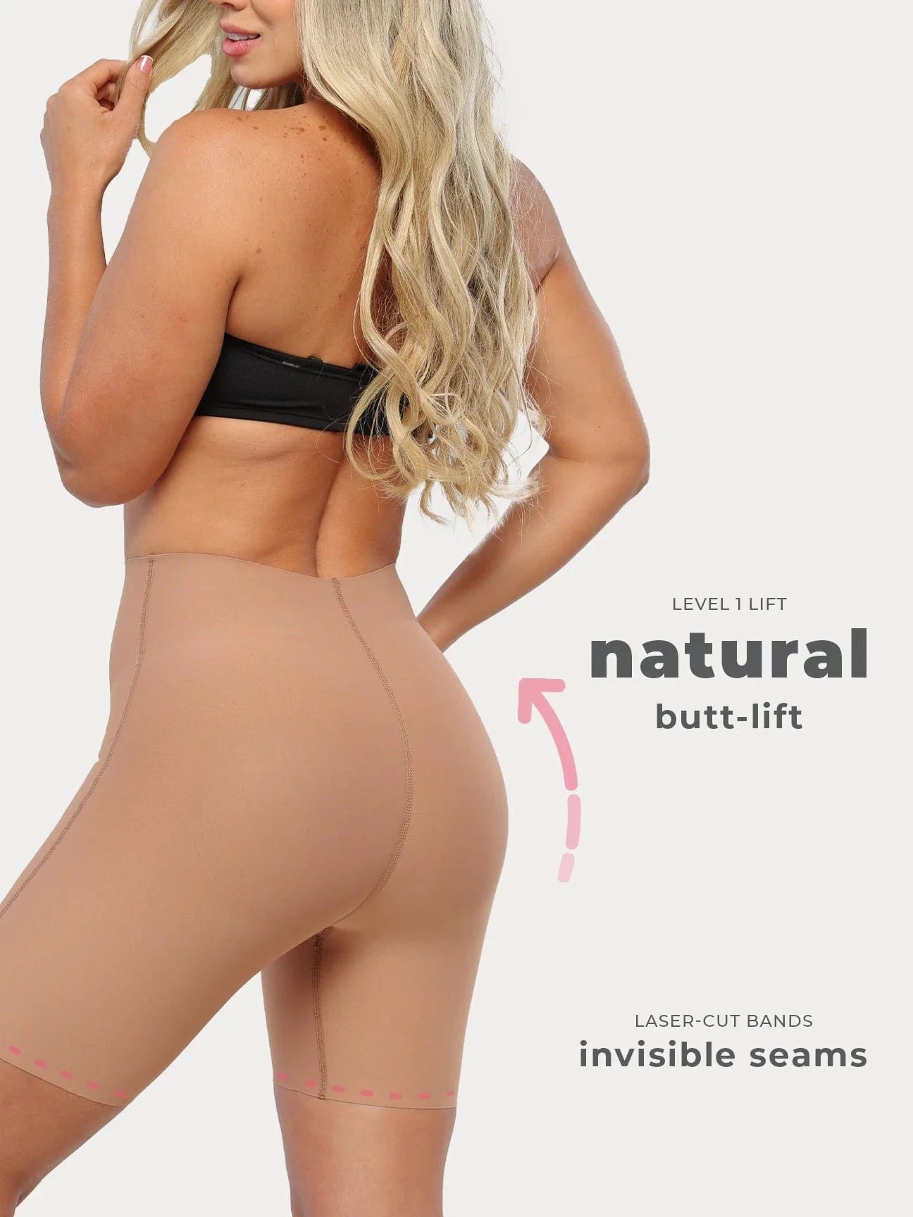Szorty Modelujące z Naturalnym Efektem Liftingu CB003
