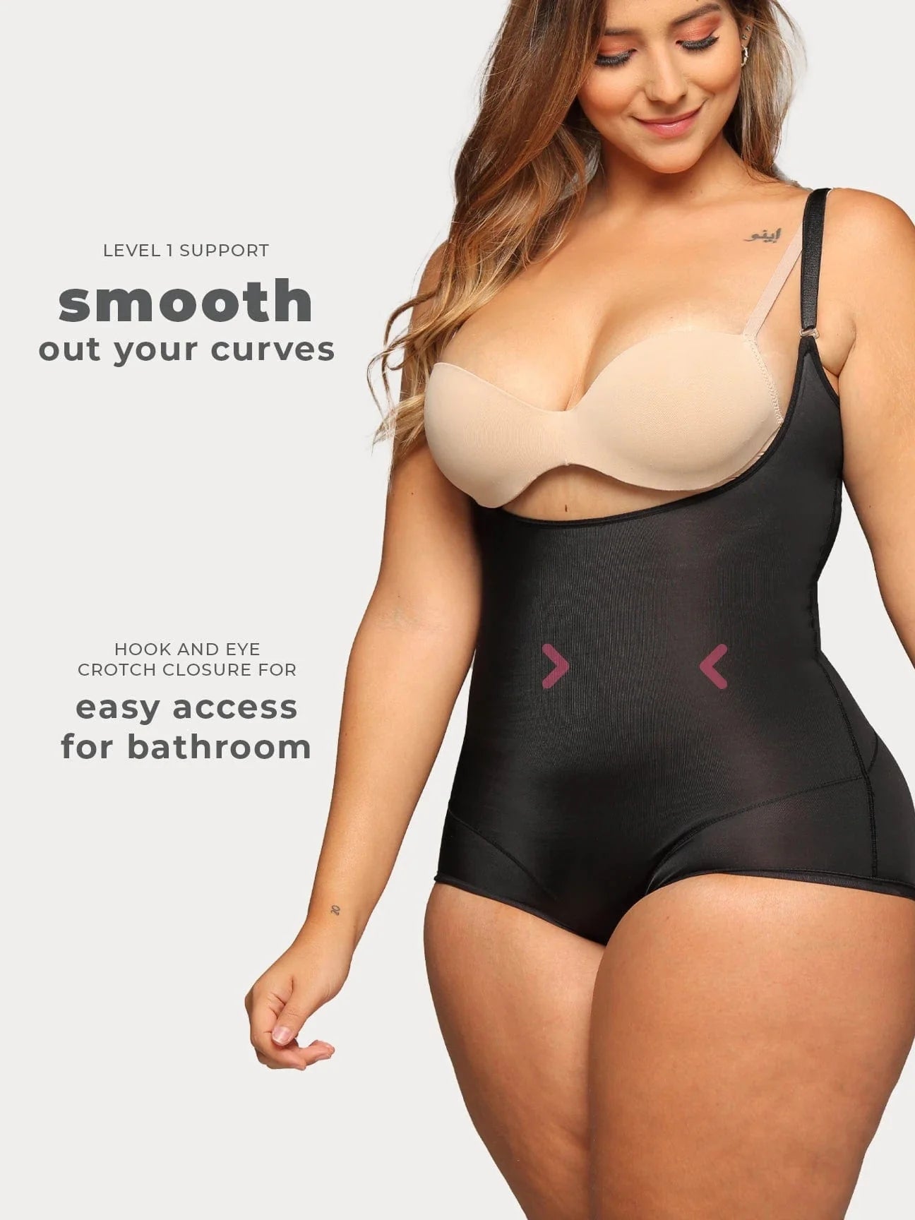 Smooth Bodysuit with Panties 8051